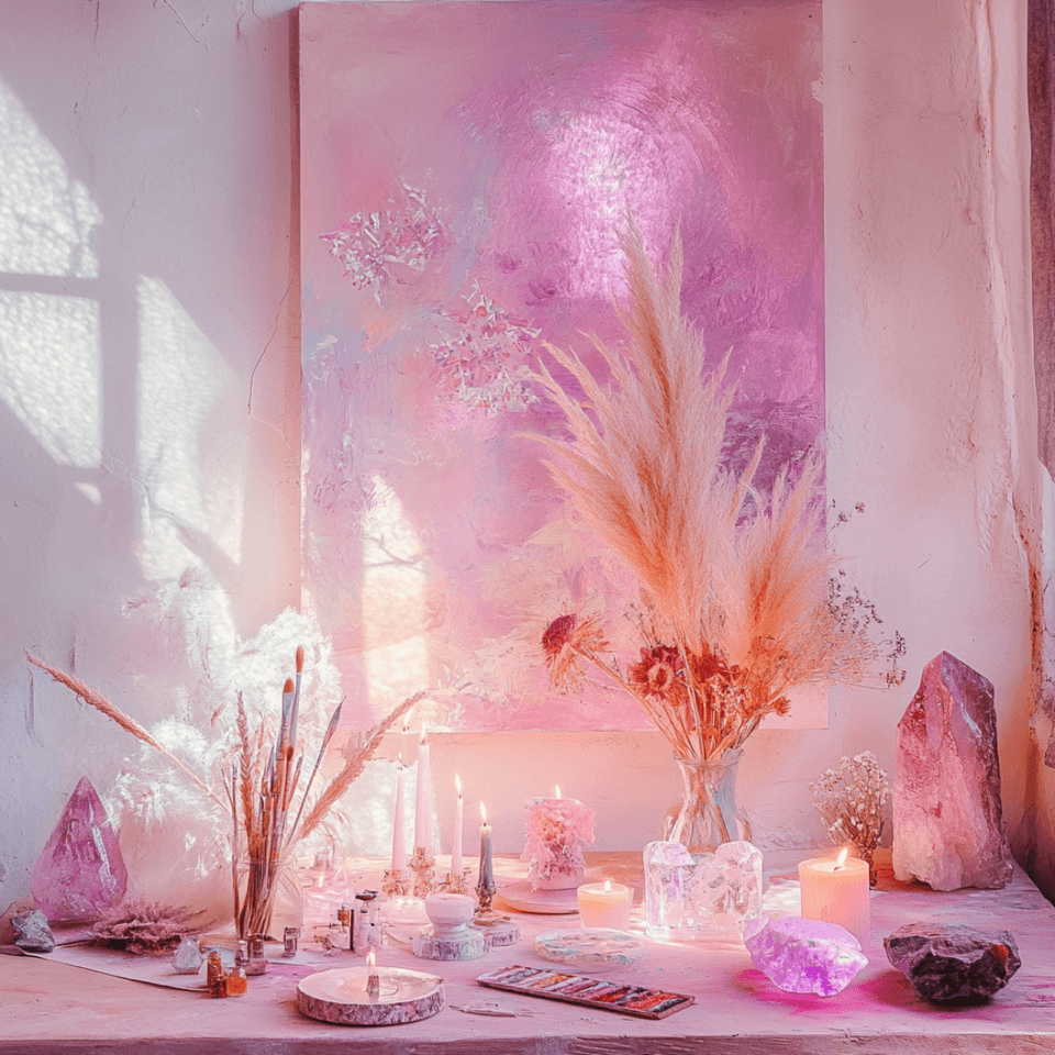 Reading your own paintings